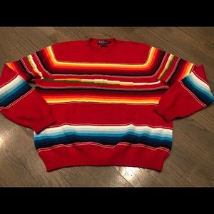 Polo Ralph Lauren southwestern aztec knit sweater